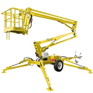 Hydraulic Boomlift Towobol <strong>Boom</strong> <strong>Lift</strong> Towwable Spider <strong>Boom</strong> <strong>Lift</strong> <strong>Platform</strong> - Product Image 1