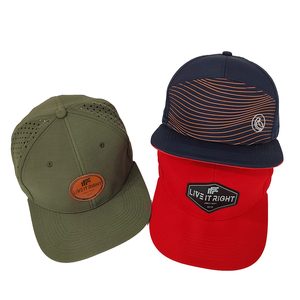 Personnalisé 5 Panneau Broderie Vert Armée De <span class=keywords><strong>Luxe</strong></span> Snapback Casquettes Hommes Plat Bill Hip Hop Découpé Au Laser Trou Perforé Éponge Impression Chapeau En Caoutchouc - Product Image 3