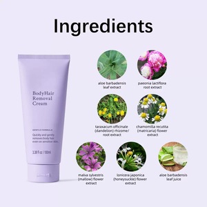 Meilleure vente de crème dépilatoire pour le corps pour les soins de la peau Ingrédient chimique pour une épilation efficace des aisselles - Product Image 4