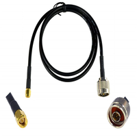 Câble coaxial ALSR240 50 ohms à faible atténuation, pigtail d'antenne avec connecteurs N BNC RP-SMA