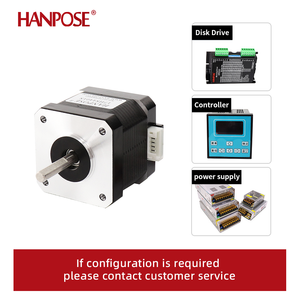 Hanpose มอเตอร์สเต็ปเปอร์ <span class=keywords><strong>NEMA</strong></span> 42, 40N.CM 1.7A 17HS4401S ของแท้เครื่องแกะสลัก CNC <span class=keywords><strong>12V</strong></span> <span class=keywords><strong>NEMA</strong></span> <span class=keywords><strong>17</strong></span>มอเตอร์ไฮบริด - Product Image 5