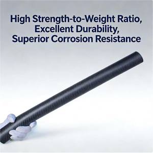 Высококачественная трубка из углеродного волокна на заказ, 90 мм, 60 мм, черная, легкая, высокопрочная, с услугой OEM - Product Image 4