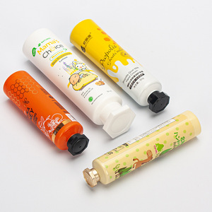 Tubo de aluminio cosmético personalizado de fábrica con tubo de crema de manos con cubierta de anís 25ml 30ml 50ml - Product Image 1
