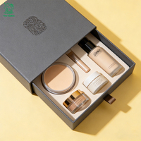 Boîte cadeau élégante en carton rigide sur mesure pour l'emballage de cosmétiques, boîte coulissante haut de gamme avec logo pour l'emballage cadeau