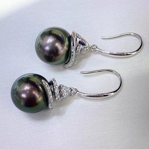 22562DIY Support creux pour boucles d'oreilles en argent S925 avec perles rondes de 9-16 mm, apprêts et composants de bijouterie - Product Image 3