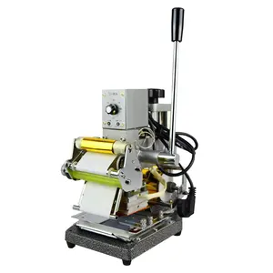 Máquina quente digital de estampagem de folha para impressão de folha de couro