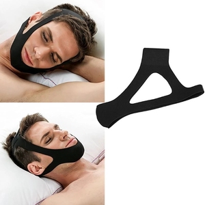 Dreieckiger schlafender Kinnriemen Mundschutz Schnarch Stirnband <span class=keywords><strong>Stop</strong></span> Schnarchen Anti Schnarch gürtel - Product Image 4