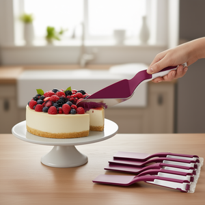 Espátula para Pastel con Deslizador, Paquete de 6 Utensilios Metaltex para Postres - Product Image 3