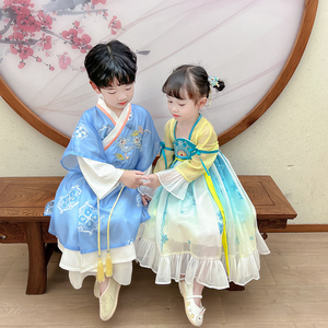 Cómodo diseño de abanico de manga larga chino tradicional <span class=keywords><strong>Hanfu</strong></span> vestido tradicional <span class=keywords><strong>Hanfu</strong></span> de seda - Product Image 5