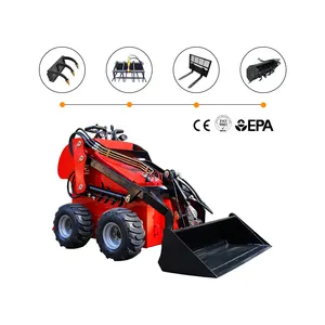 30% il miglior caricatore di Skid Steer in cina LW-400 Track skid steer Skid Skid steer Loader motore kubota