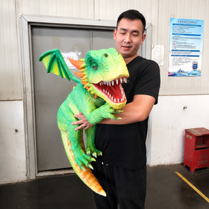 <span class=keywords><strong>Petit</strong></span> Modèle Animatronique de Dragon Bébé, Marionnette de <span class=keywords><strong>Dinosaure</strong></span> Réaliste et Mobile pour Aire de Jeux pour Enfants, Centre Commercial, Décoration de Divertissement - Product Image 2