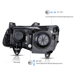 Feux avant à LED pour <span class=keywords><strong>Chrysler</strong></span> 300 <span class=keywords><strong>300C</strong></span> <span class=keywords><strong>2011</strong></span>-2017, projecteur DRL, feux de position dynamiques, phare, accessoires de voiture - Product Image 6