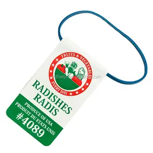 HONGDA étiquette végétale générale ou étiquettes avec élastiques pour reliure végétale