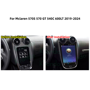 Navegación Android modelo Tesla de 12,1 pulgadas para Mclaren 570S 570 GT <span class=keywords><strong>540C</strong></span> 600LT 2019-2024 Radio de coche GPS inalámbrico CarPlay 4G WiFi - Product Image 2