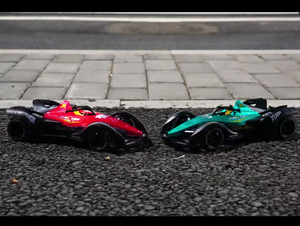 DWI DOWELLIN <span class=keywords><strong>1</strong></span>:64 Mini F1 Formula Racing Coche de control remoto 2,4 GHz Coche de carreras de alta velocidad <span class=keywords><strong>RC</strong></span> con luz, aerosol y música para niños - Product Image 3