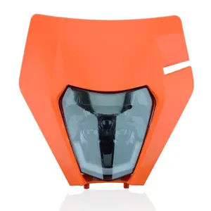 Xe máy LED đèn pha đèn pha đầu ánh sáng supermoto fairing cho KTM EXC sxf MX Dirt Bike Enduro Led Đèn Pha