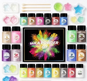 Juego de 30 Colores de Pigmento en Polvo de Mica - Tinte para Resina Epoxi y Resina UV para Hacer Jabón, Arte de Uñas, Velas y Manualidades - Product Image 2