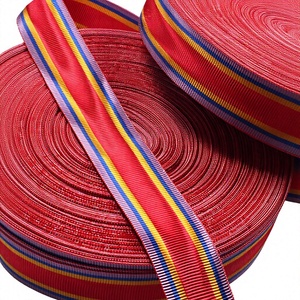 Cintas para Medallas Personalizadas, Tamaño Completo y Miniatura, con Hilo de Viscosa/Seda/Algodón Reciclado, Impresas para Uniformes Ceremoniales - Product Image 1