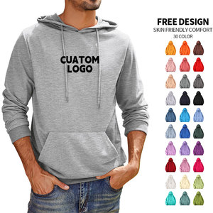 Logo Custom Hoge Kwaliteit Voorraad Oem Custom Pullover Franse Badstof 100 Katoen Hoodie Zwart Zwaargewicht Mannen Oversized Hoodies - Product Image 2