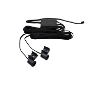 Interrupteur à capteur de porte double centralisé, contrôle tactile sans contact IR, détection de mouvement pour les lumières LED de la cuisine, armoire, 12-24V