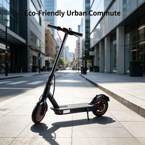 Trottinette électrique pliable certifiée CE 350W, batterie lithium 36V 5.2Ah, frein à disque arrière, contrôle par application, étanche, pour le marché européen - Product Image 1