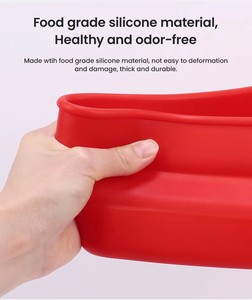 Fabricant de boîtes à lunch en silicone alimentaire 100 %, extensibles, réutilisables, étanches et compatibles micro-ondes. - Product Image 4