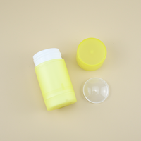 PP Mono Matériau Double Parois Bouteille De Déodorant En Plastique Écologique 15g 30g 50g 75g Twist Up Cheveux Cire Bâton Conteneur