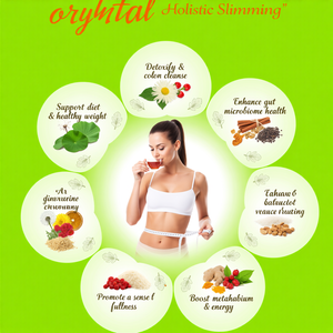 Té Adelgazante Happy Slim, Té Desintoxicante 100% Natural para la Limpieza de Colon, Alivio de la Hinchazón, Hoja de Loto, Espino y Diente de León - Product Image 3