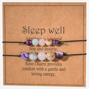 <b>Healing</b> <b>Crystal</b> <b>Bracelet</b> Natural Gemstone <b>Bracelet</b> OEM <b>Healing</b> Stones Trendy Girls Jewelry Gift - Product Image 5