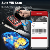 KINGBOLEN for Plus 12V Android Car Diagnostic Code Reader OBD2 Scanner with Bidirectional Control ECU Coding & CAN-FD Protocol