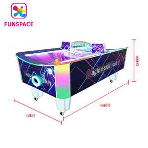 Funspace Machine à grue à monnayeur, <span class=keywords><strong>jeu</strong></span> <span class=keywords><strong>de</strong></span> hockey incurvé avec structure métallique, garantie 1 an pour utilisation en arcade - Product Image 4