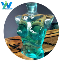 Prix en fonte liquide cristal clair bois profond verser rivière Table résine époxy dessus de Table époxy produits adhésifs et mastics