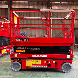 Meja Angkat Scaffolding Listrik Kekuatan Tinggi 4m 6m 8m 10m 12m 14m 16m 18m, Platform <span class=keywords><strong>Lift</strong></span> Gunting untuk Pekerjaan di Ketinggian - Product Image 4