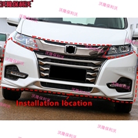 Kit de Carrocería Delantera Compatible con Honda Odyssey 2015-2021, Cubierta de Parachoques Delantero para el Ody RC1 RC4, Kit de Mejora de Parachoques Delantero