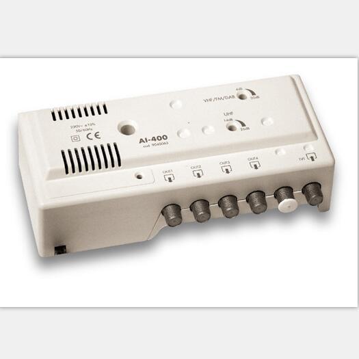 GECEN VHF UHF CATV усилитель сигнала 30dB получить AI400 модель GCH-704G