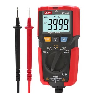 Multímetro Digital UT125C de Alta Precisión, Medidor de Capacitancia Automático, Multímetro Eléctrico Pequeño Anti-quemaduras - Product Image 4