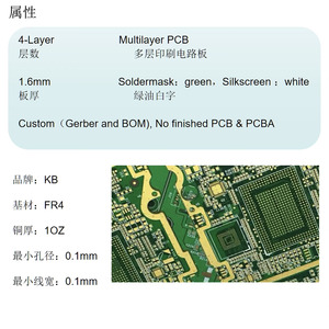 Placa de Circuito Impreso para Montaje en Elevadores Hyundai, Fabricante de PCB, Horno PCBA con Gerber - Product Image 2