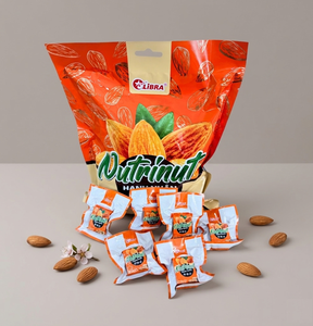 Barra de Cereales de Almendras NutriNut LIBRA, 195g, Barra Energética Comprimida, Textura Crujiente, Sabor Rico a Almendras, Calidad Premium - Product Image 2