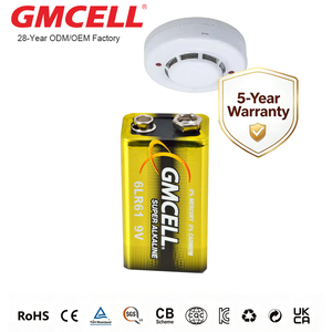 GMCELL Smoke alarm Batteries 6LR61 9V Alkaline Battery - Product Image 1
