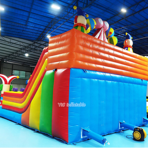 Toboggan Gonflable Commercial Thème Cirque, Combo Gonflable Géant <span class=keywords><strong>Clown</strong></span>, Château Gonflable pour Enfants pour Location, Événements et Fêtes - Product Image 6