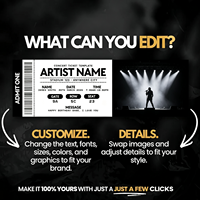 Billets de concert personnalisés de haute qualité pour la mémoire et la collection, cadeaux de mariage, billets de rédemption imprimés sur papier
