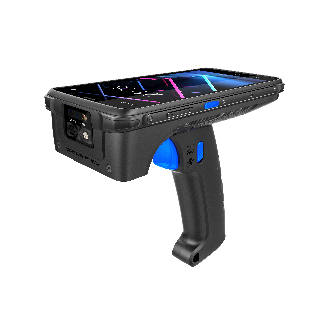 Handheld Scanner PDA R20 with Grip Android 9.0 Octa-core Support NFC WIFI for Barcode Data Collection