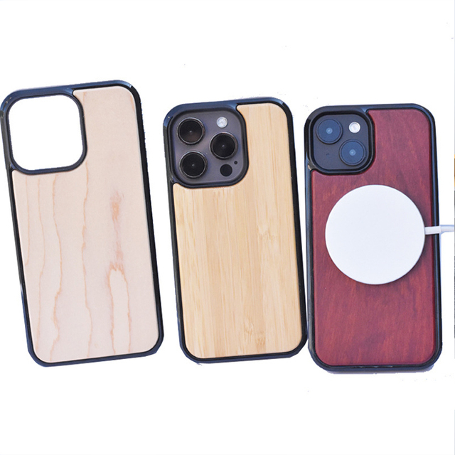 Natural Wood Phone Case Bamboo Phone Cover Cases for iPhone 11 12 13 14 15 16 Pro Max Magnetic Solid Wooden Phone Shell