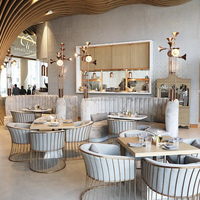 Vente en gros direct d'usine de meubles commerciaux en métal café restaurant KTV Club dîner restauration rapide canapé banquette