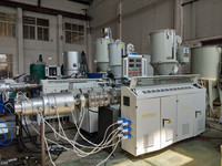 Extrusora de tubos de agua, refrigeración por agua, tipo PE, 20-110mm, línea de producción de tuberías HDPE