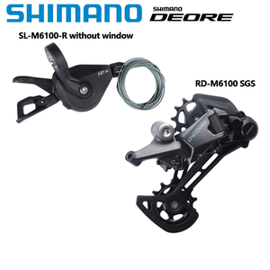 Groupe de transmission pour VTT <span class=keywords><strong>SHIMANO</strong></span> <span class=keywords><strong>DEORE</strong></span> <span class=keywords><strong>XT</strong></span> SLX M6100 M7100 M8100 12 vitesses, avec levier de vitesses 12s et dérailleur arrière 12s pour VTT - Product Image 2