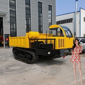 600kg Mini <b>Dumper</b> Crawler With Rubber <b>Track</b> - Product Image 5