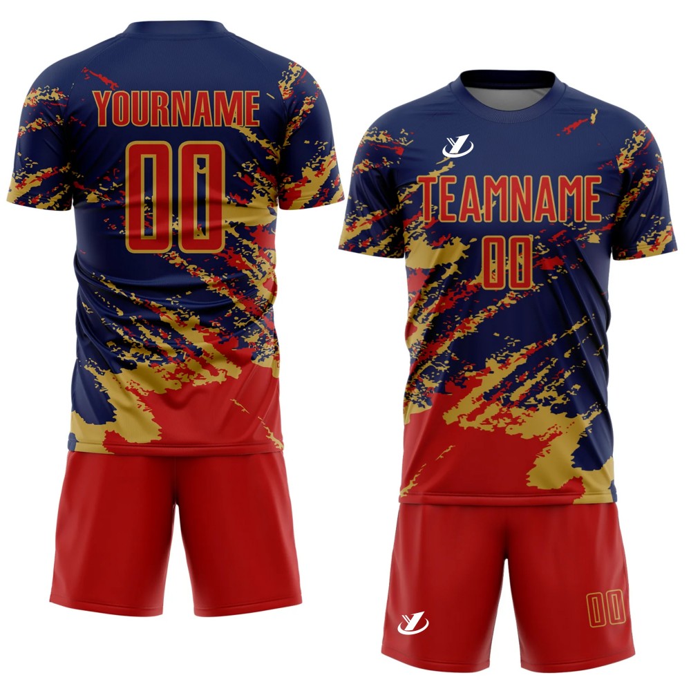 Rojo Oro Azul