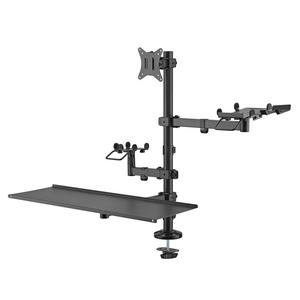Terminal de carte de crédit universel inclinable personnalisé présentoir pour machine de point de vente avec <span class=keywords><strong>support</strong></span> d'imprimante pour moniteur et plateau pour <span class=keywords><strong>clavier</strong></span> - Product Image 6