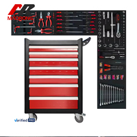 Armoire de rangement industrielle en acier pour outils à roulettes, capacité de charge 300 kg, personnalisable OEM/OBM, revêtement poudré, pour garage, atelier, usine